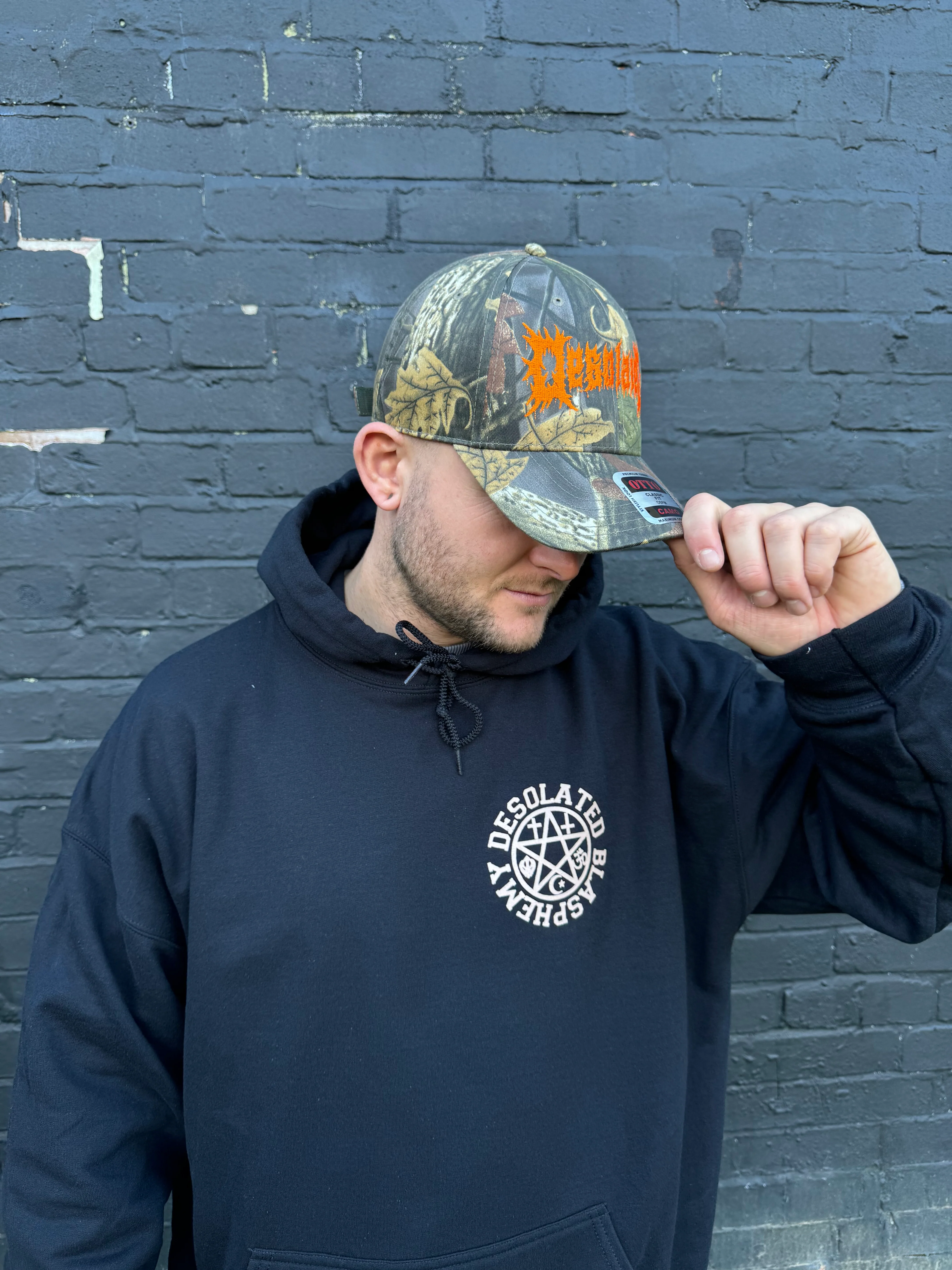 Desolated - Camo Blasphemy Hoodie - Image 3