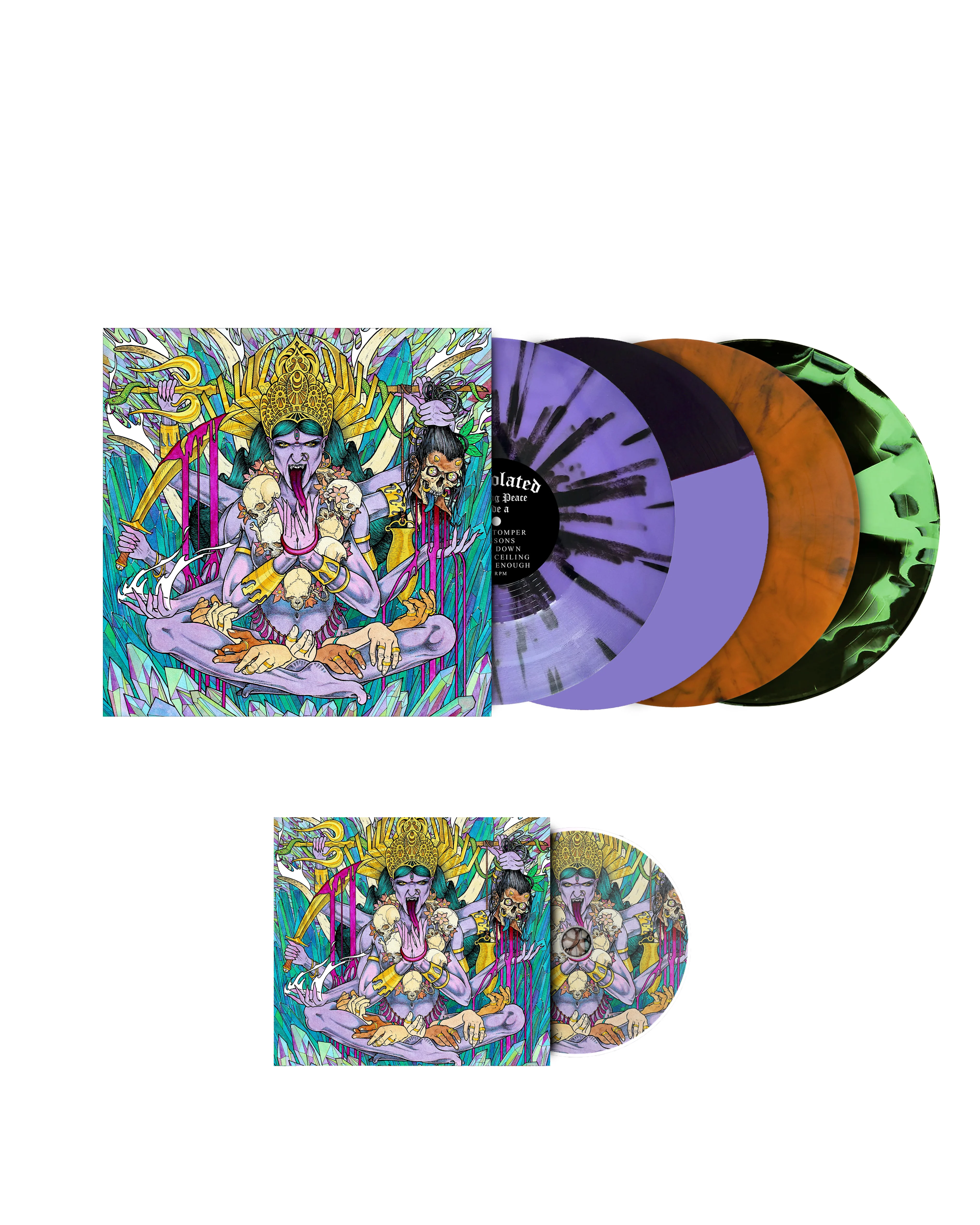 Desolated - Finding Peace Vinyl/CD - Image 8