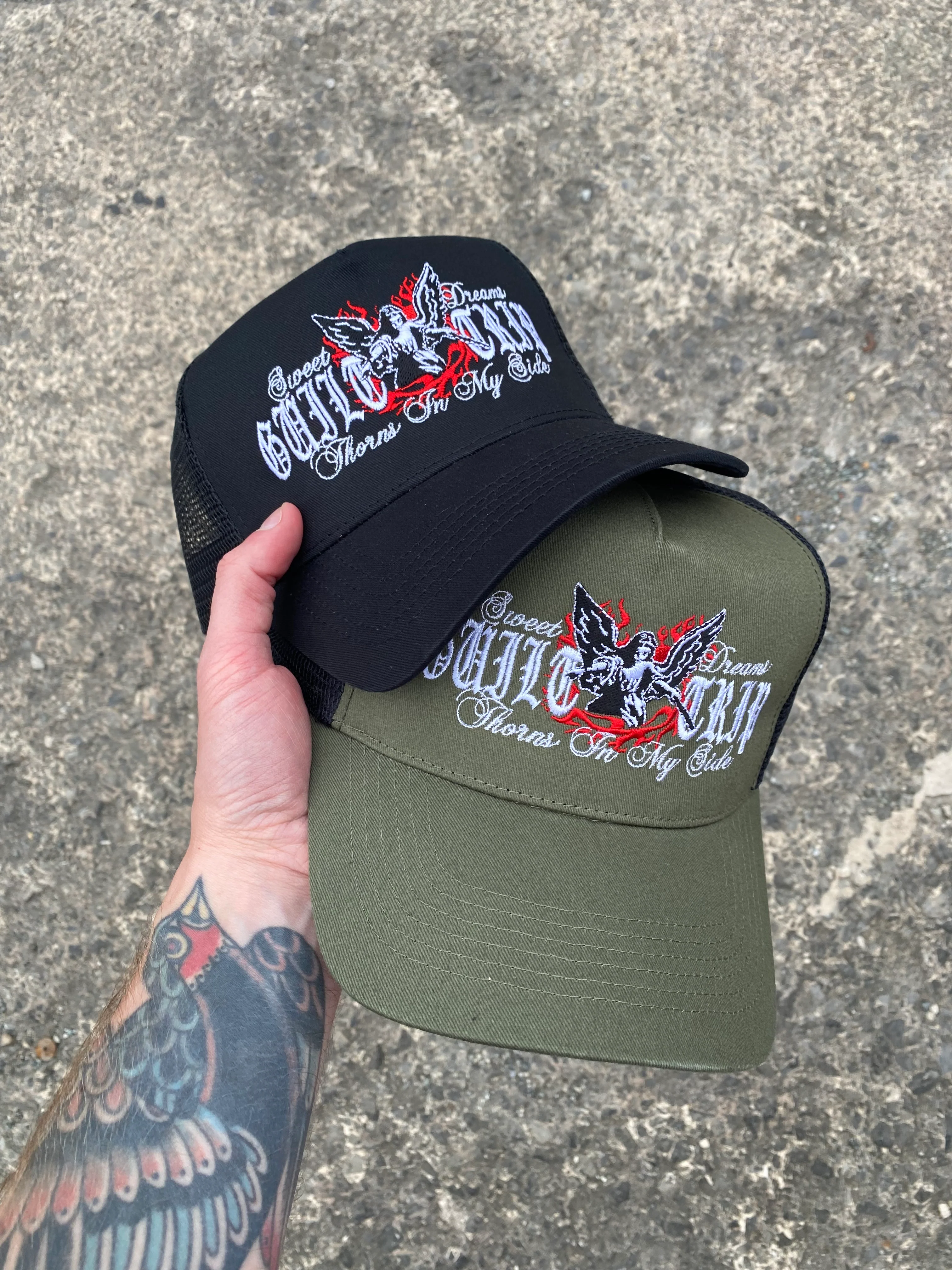 Guilt Trip - Angel Trucker Cap - Image 2