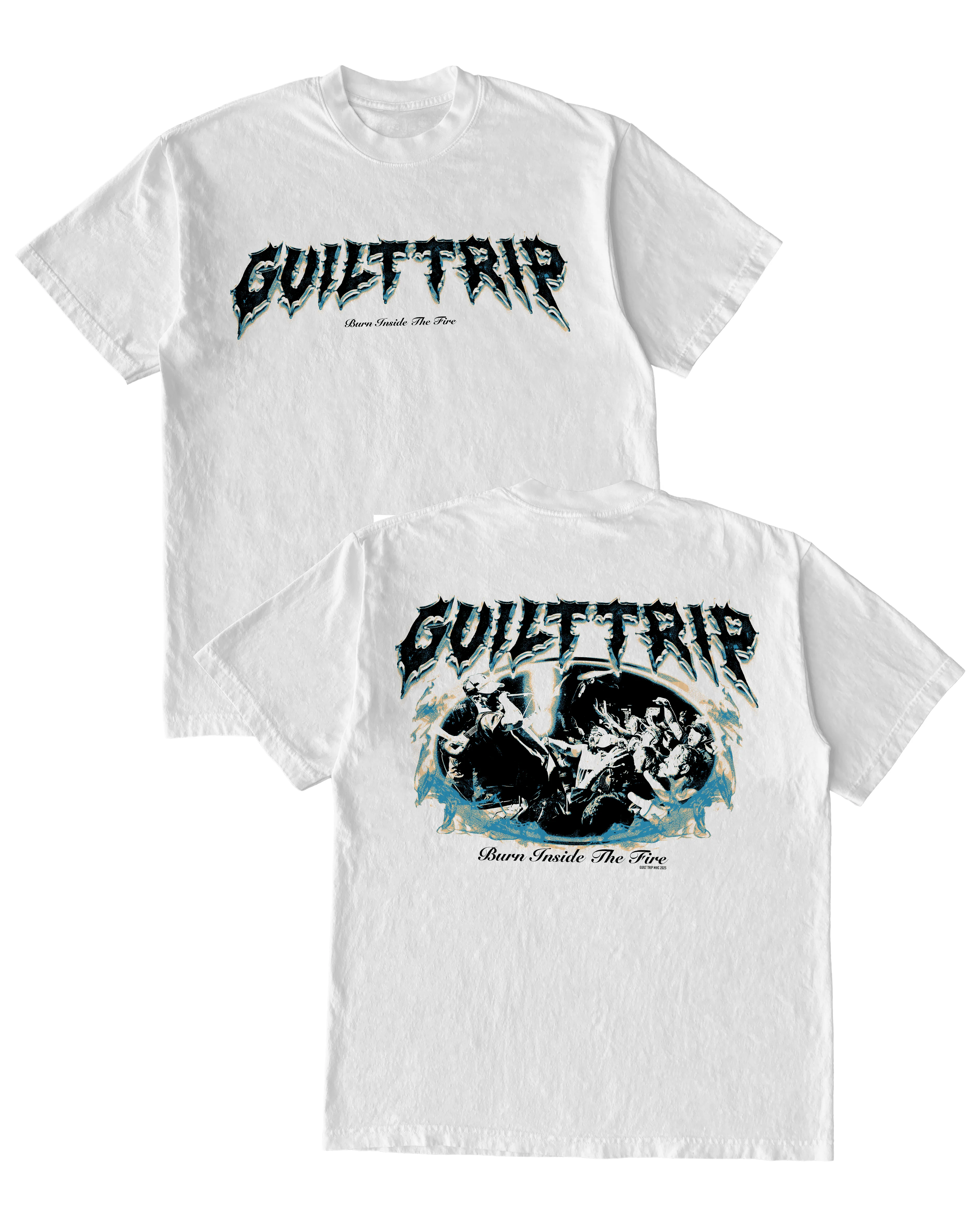 Guilt Trip - Burn Crowd Shot T Shirt